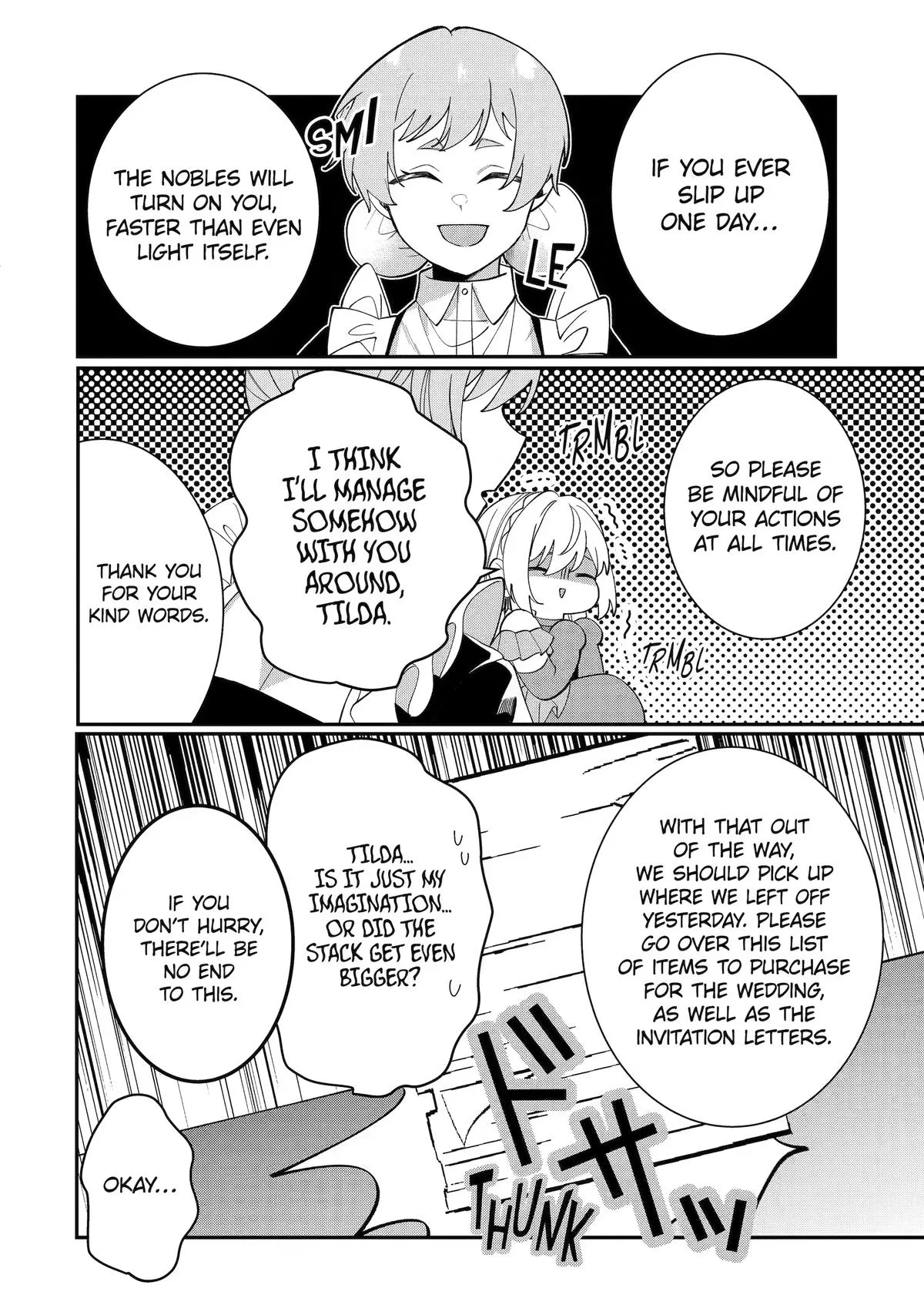 The Cruel King I'm Marrying as a Substitute Bride is My First Love?! Chapter 9 page 6
