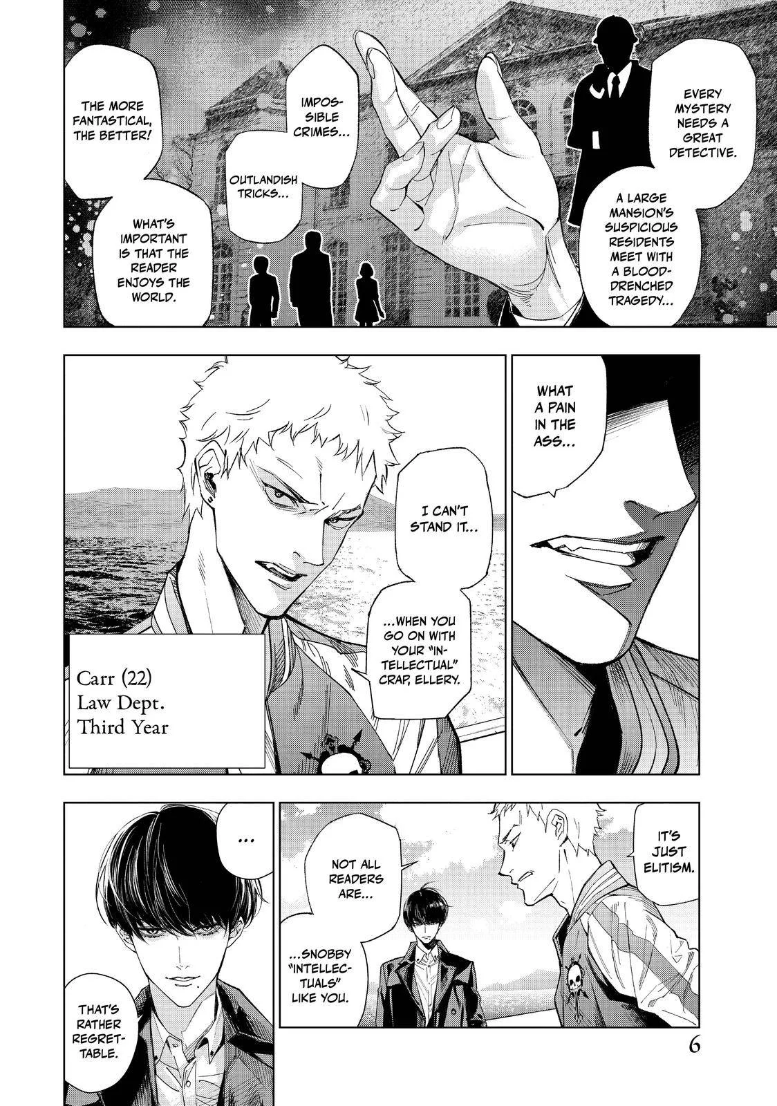 The Decagon House Murders Chapter 1 page 6