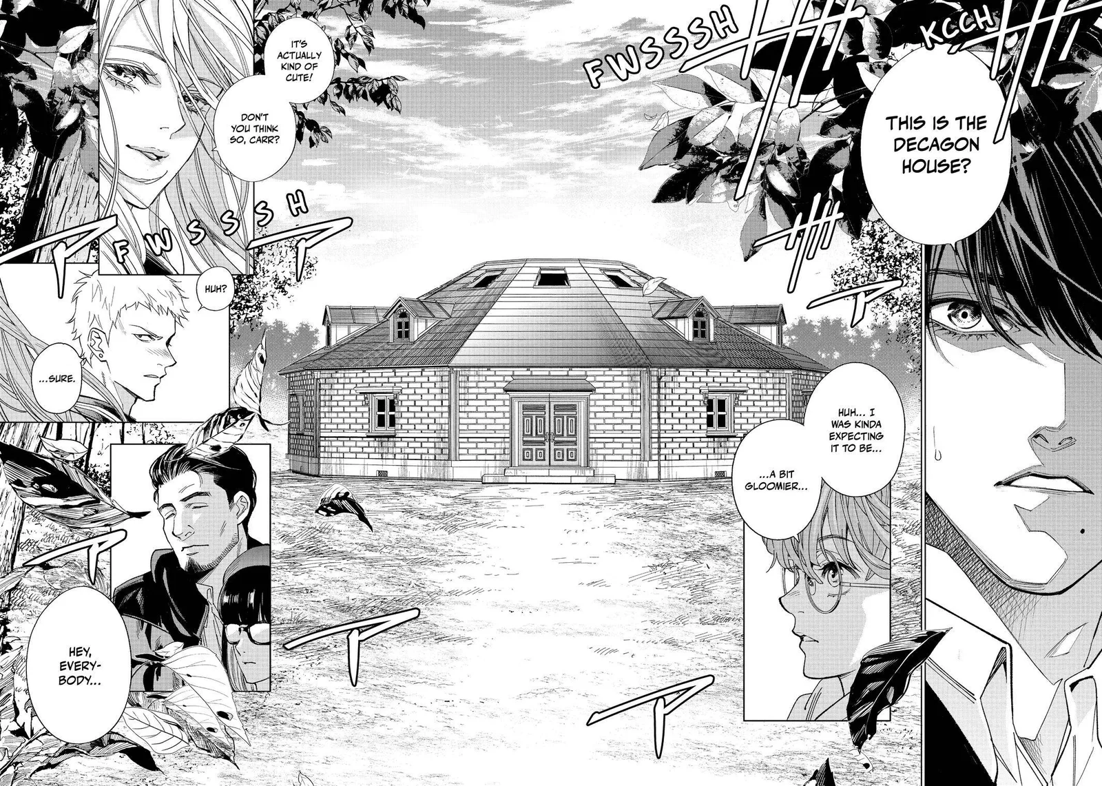 The Decagon House Murders Chapter 1 page 16