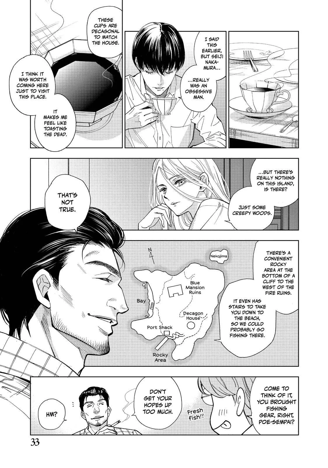 The Decagon House Murders Chapter 1 page 32