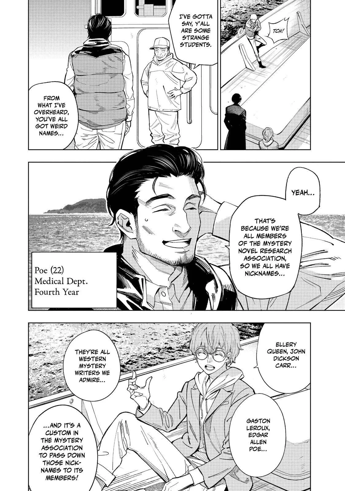 The Decagon House Murders Chapter 1 page 8
