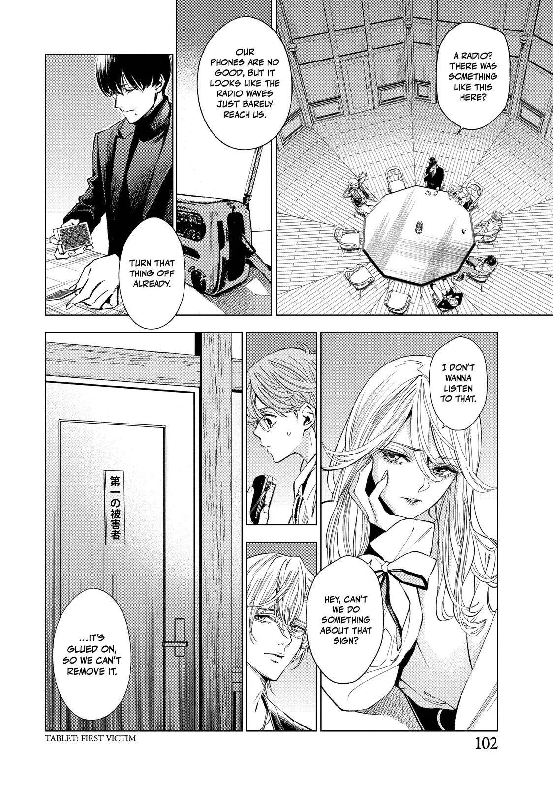 The Decagon House Murders Chapter 12 page 2