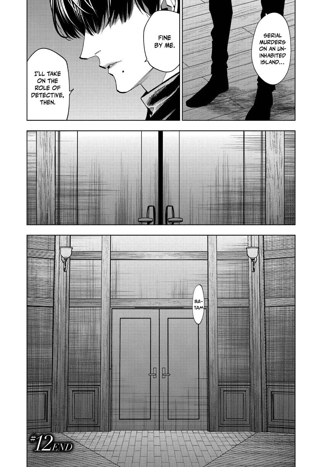 The Decagon House Murders Chapter 12 page 32