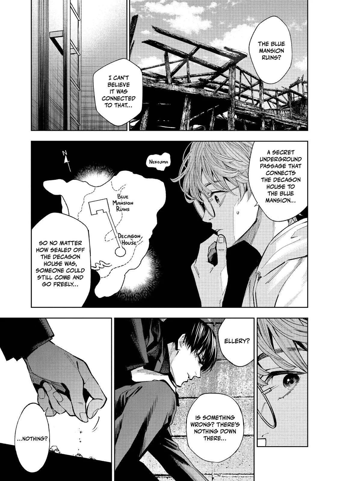 The Decagon House Murders Chapter 13 page 19