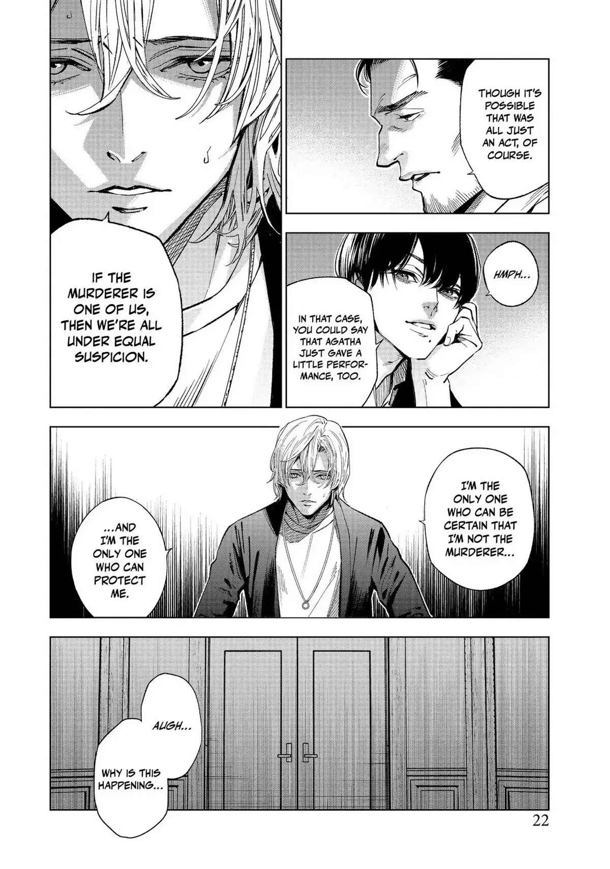 The Decagon House Murders Chapter 14 page 23