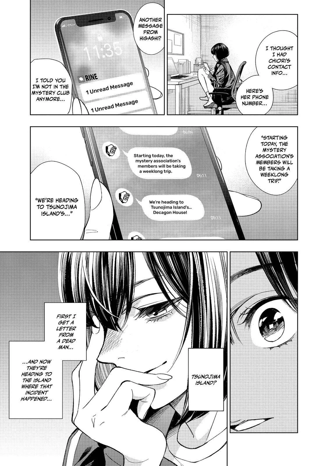 The Decagon House Murders Chapter 2 page 8