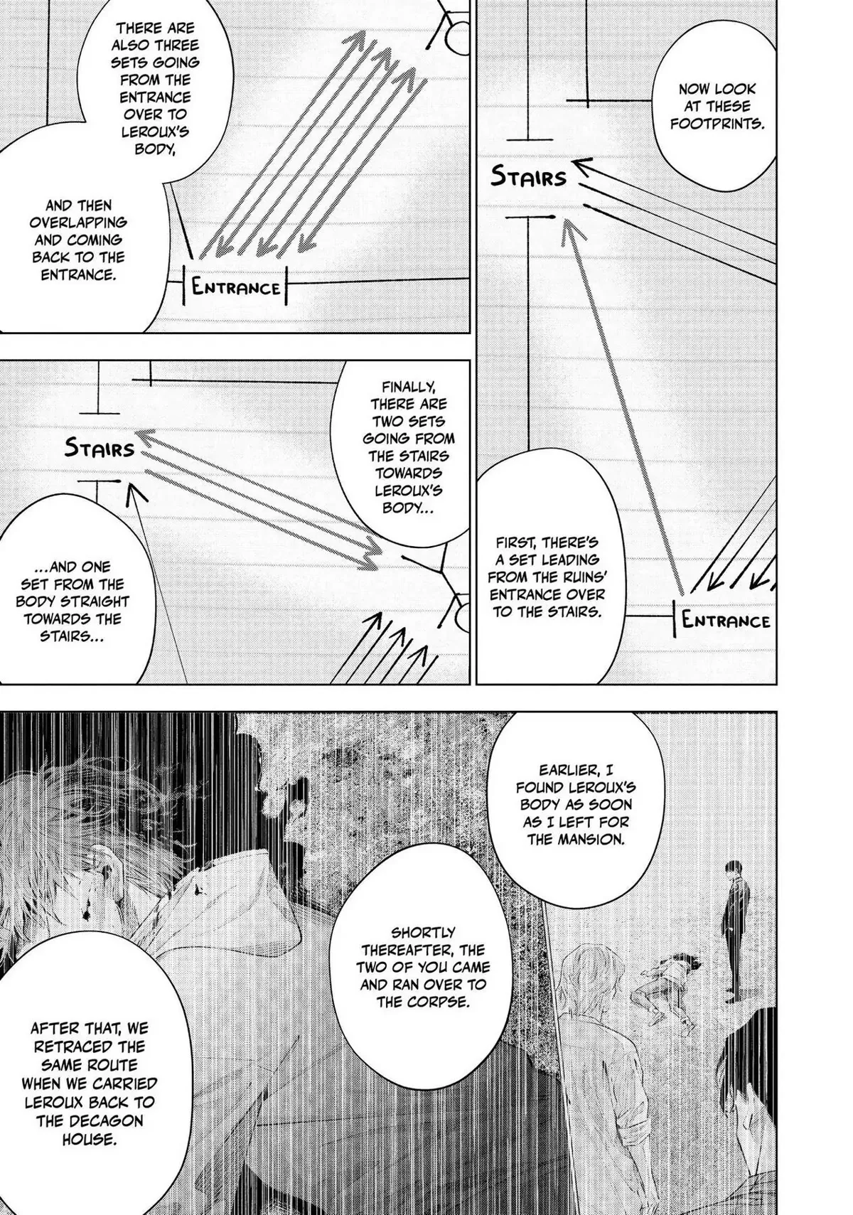 The Decagon House Murders Chapter 23 page 7