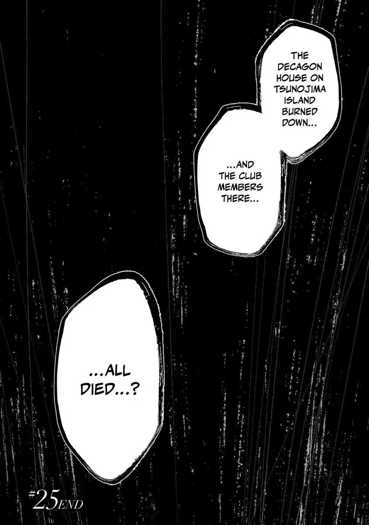 The Decagon House Murders Chapter 25 page 28