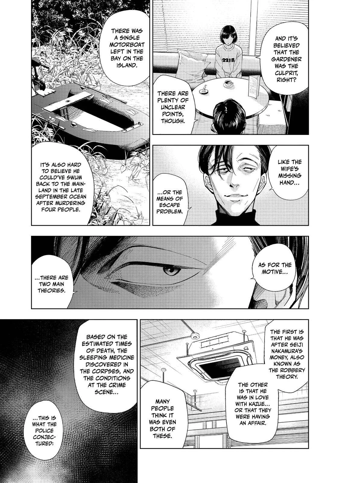 The Decagon House Murders Chapter 3 page 9