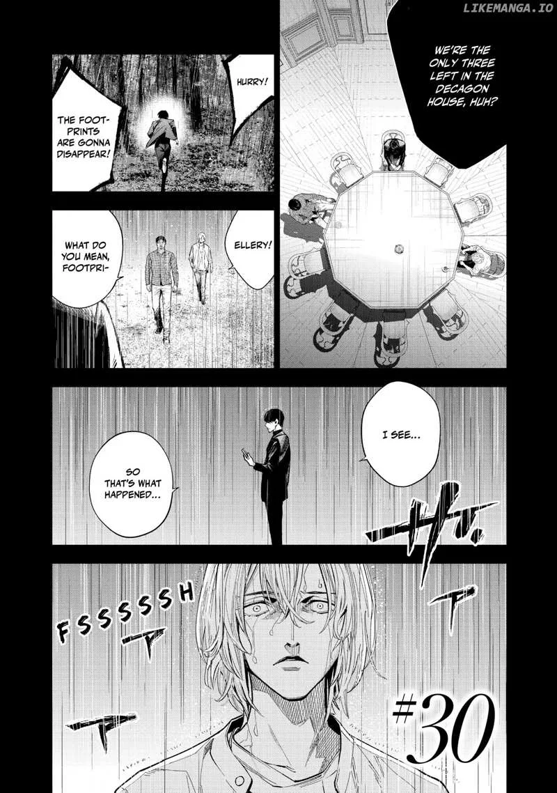 The Decagon House Murders Chapter 30 page 1