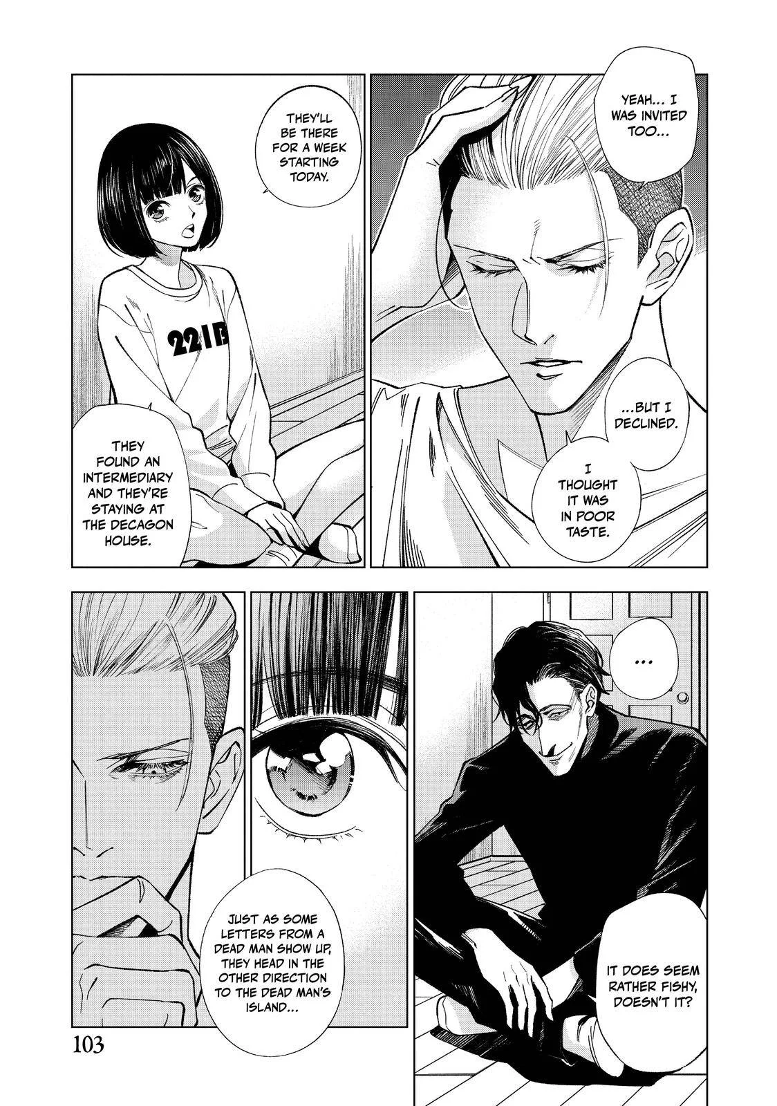 The Decagon House Murders Chapter 4 page 9