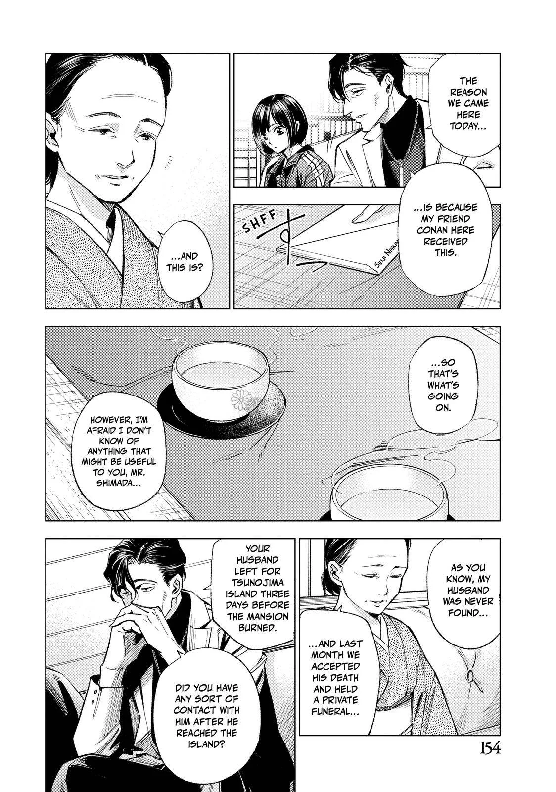 The Decagon House Murders Chapter 6 page 14