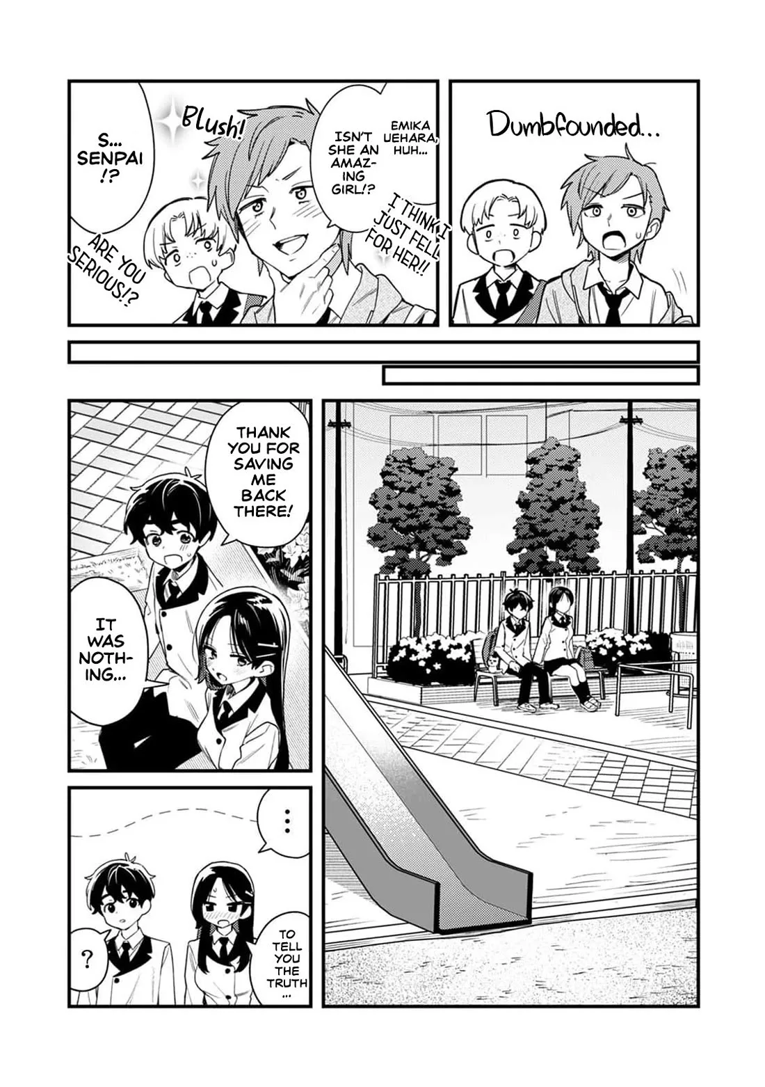 The Delusional Girl Uehara-san Is Experiencing First Love Chapter 3 page 15