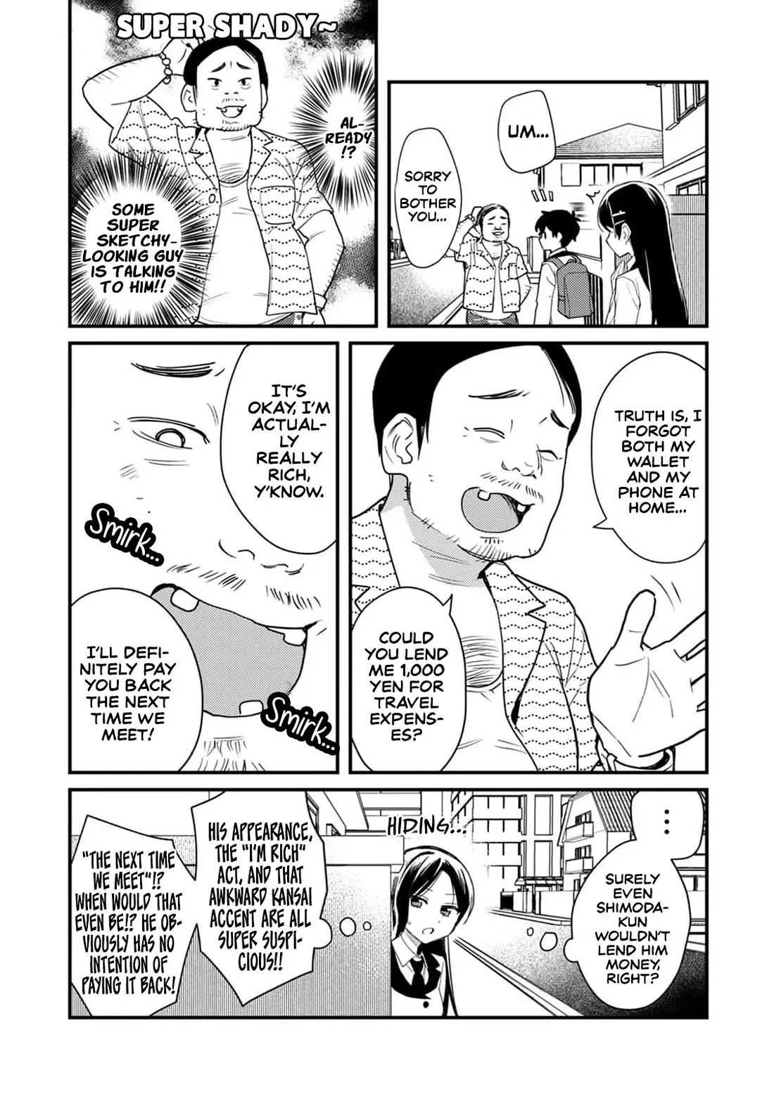 The Delusional Girl Uehara-san Is Experiencing First Love Chapter 3 page 8