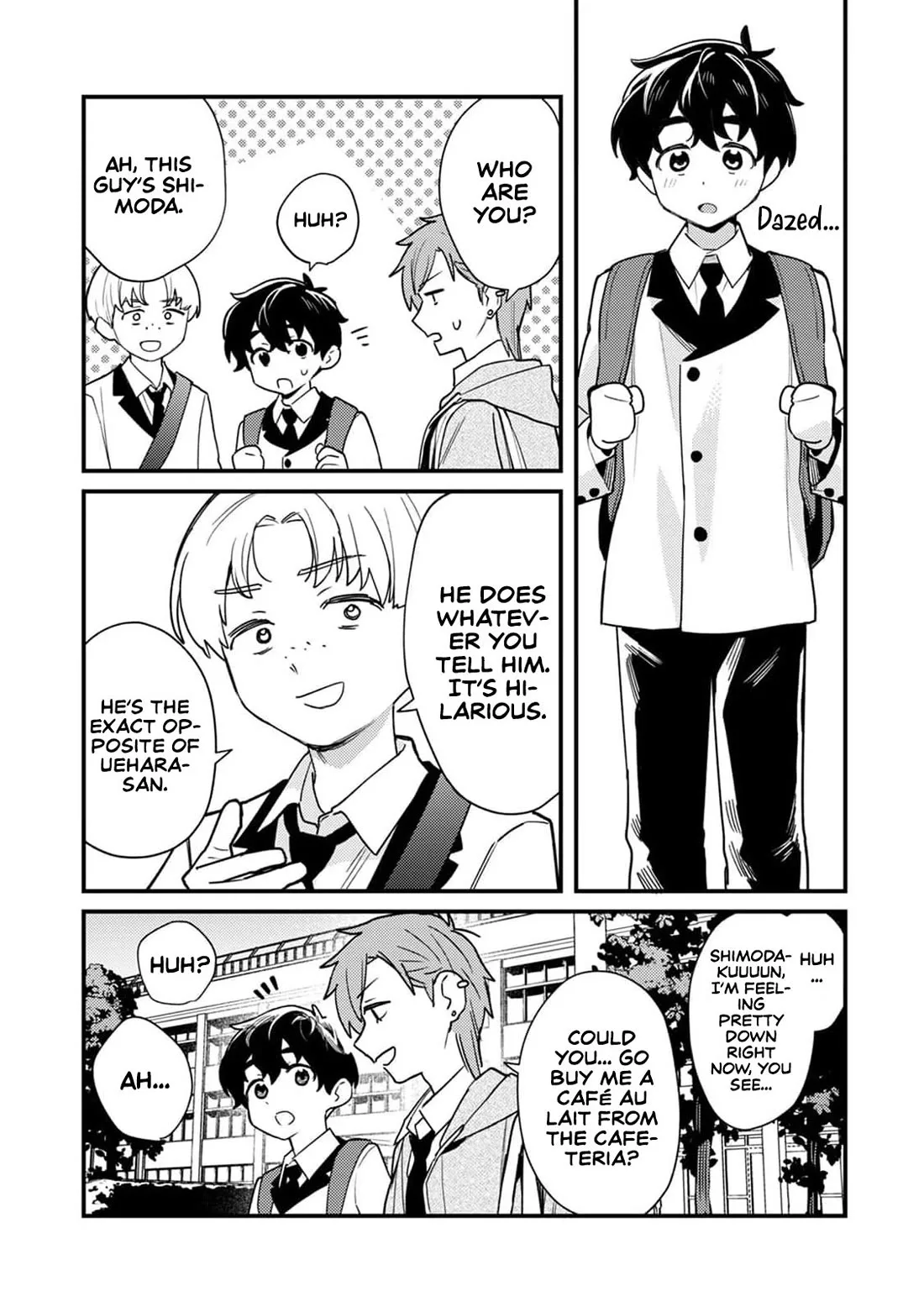 The Delusional Girl Uehara-san Is Experiencing First Love Chapter 3 page 4