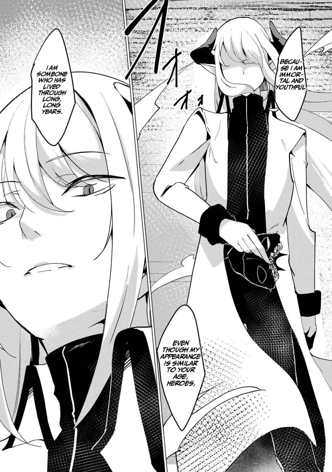 The Demon King Who Joked About Wooing the Female Heroes, Only to Be Abducted and Forced Into a Newlywed Life Chapter 1 page 10