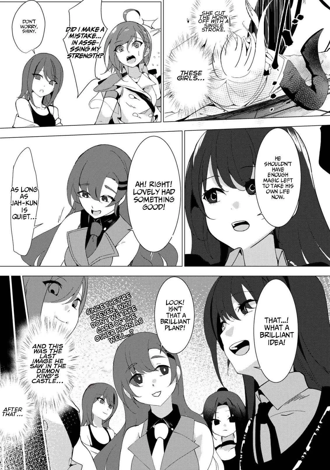 The Demon King Who Joked About Wooing the Female Heroes, Only to Be Abducted and Forced Into a Newlywed Life Chapter 1 page 22