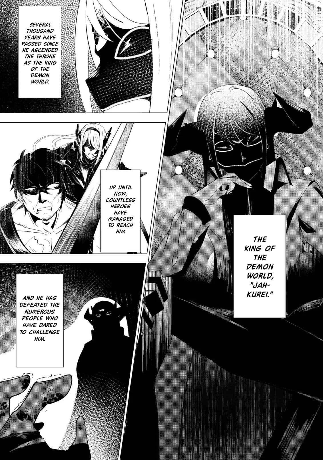 The Demon King Who Joked About Wooing the Female Heroes, Only to Be Abducted and Forced Into a Newlywed Life Chapter 1 page 4