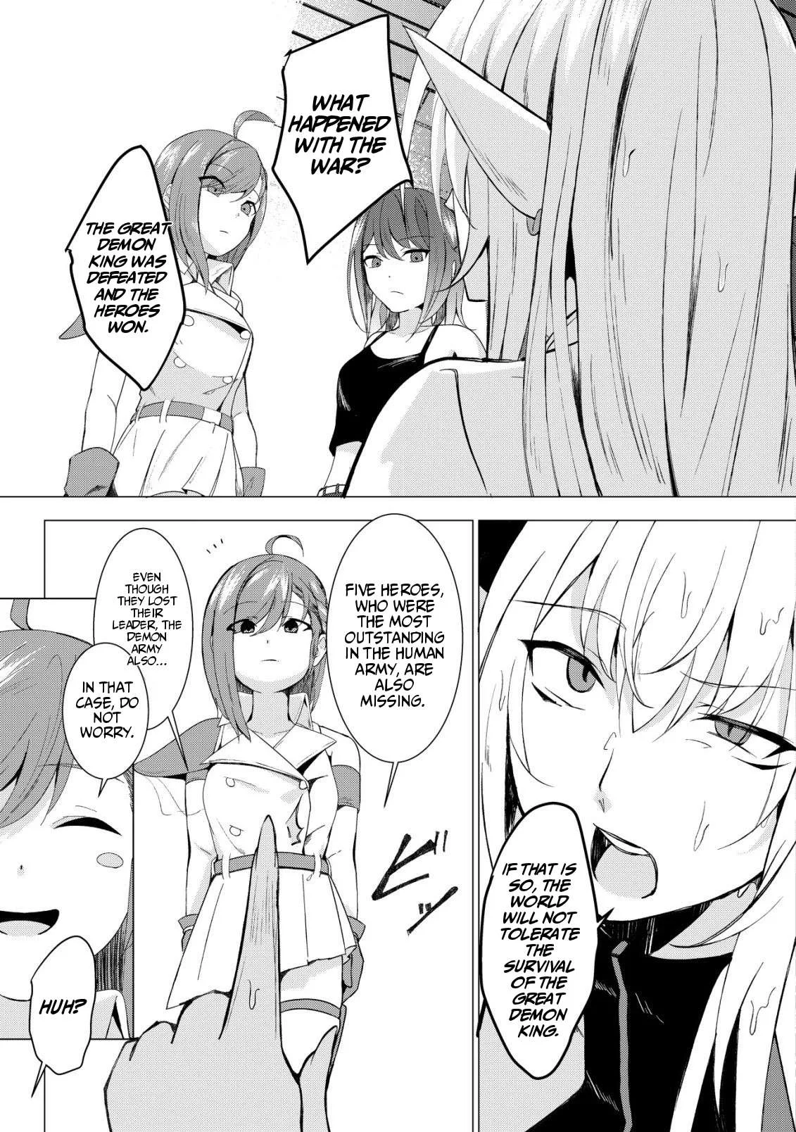 The Demon King Who Joked About Wooing the Female Heroes, Only to Be Abducted and Forced Into a Newlywed Life Chapter 2 page 9