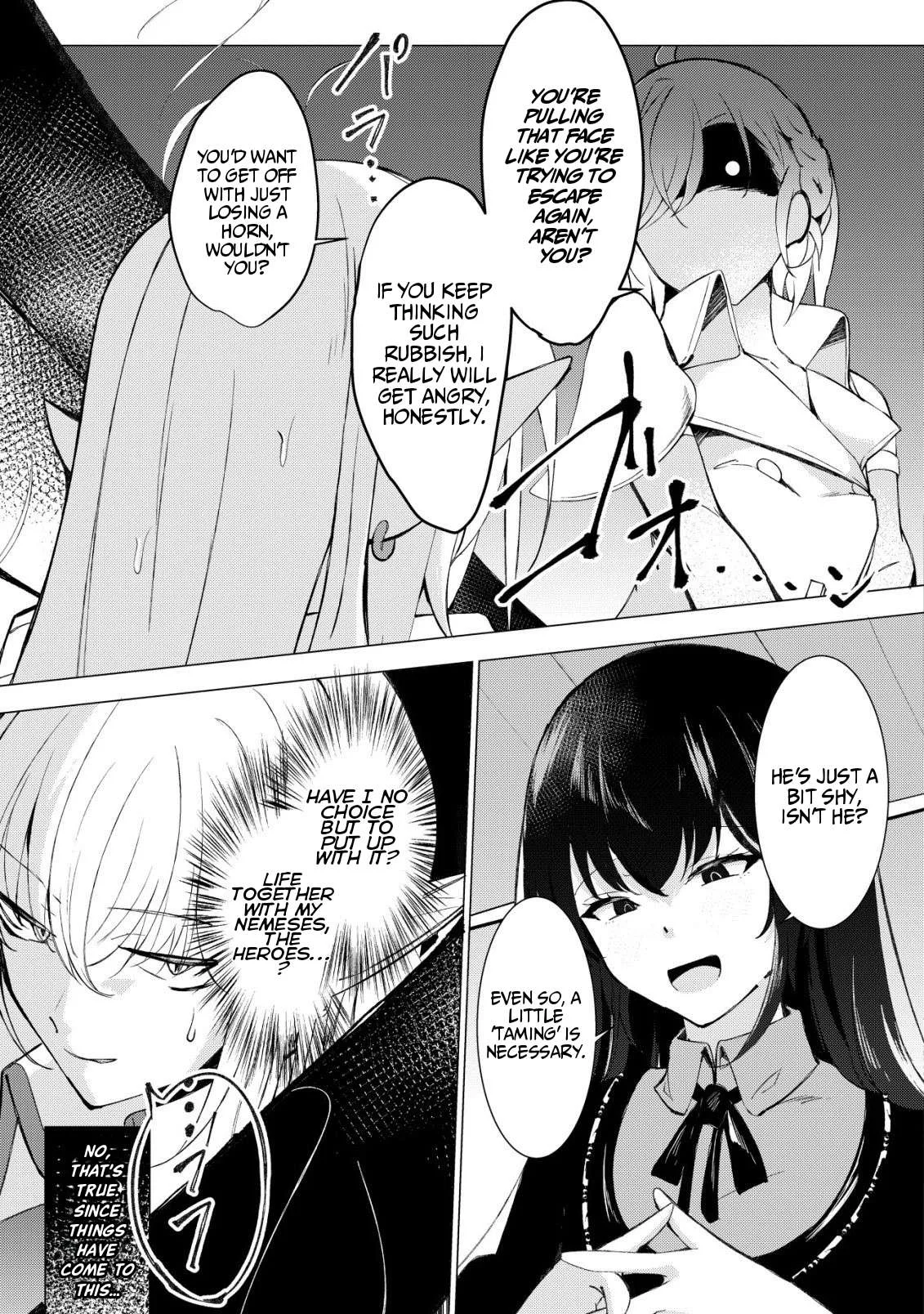 The Demon King Who Joked About Wooing the Female Heroes, Only to Be Abducted and Forced Into a Newlywed Life Chapter 2 page 15