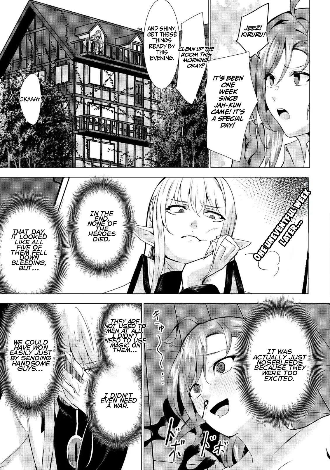 The Demon King Who Joked About Wooing the Female Heroes, Only to Be Abducted and Forced Into a Newlywed Life Chapter 3 page 1