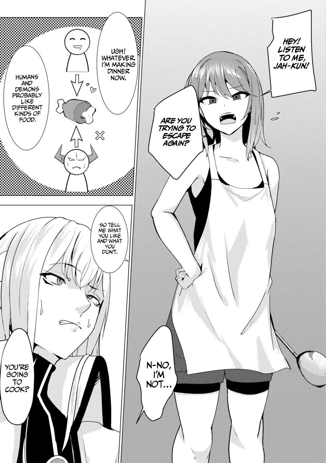 The Demon King Who Joked About Wooing the Female Heroes, Only to Be Abducted and Forced Into a Newlywed Life Chapter 3 page 5