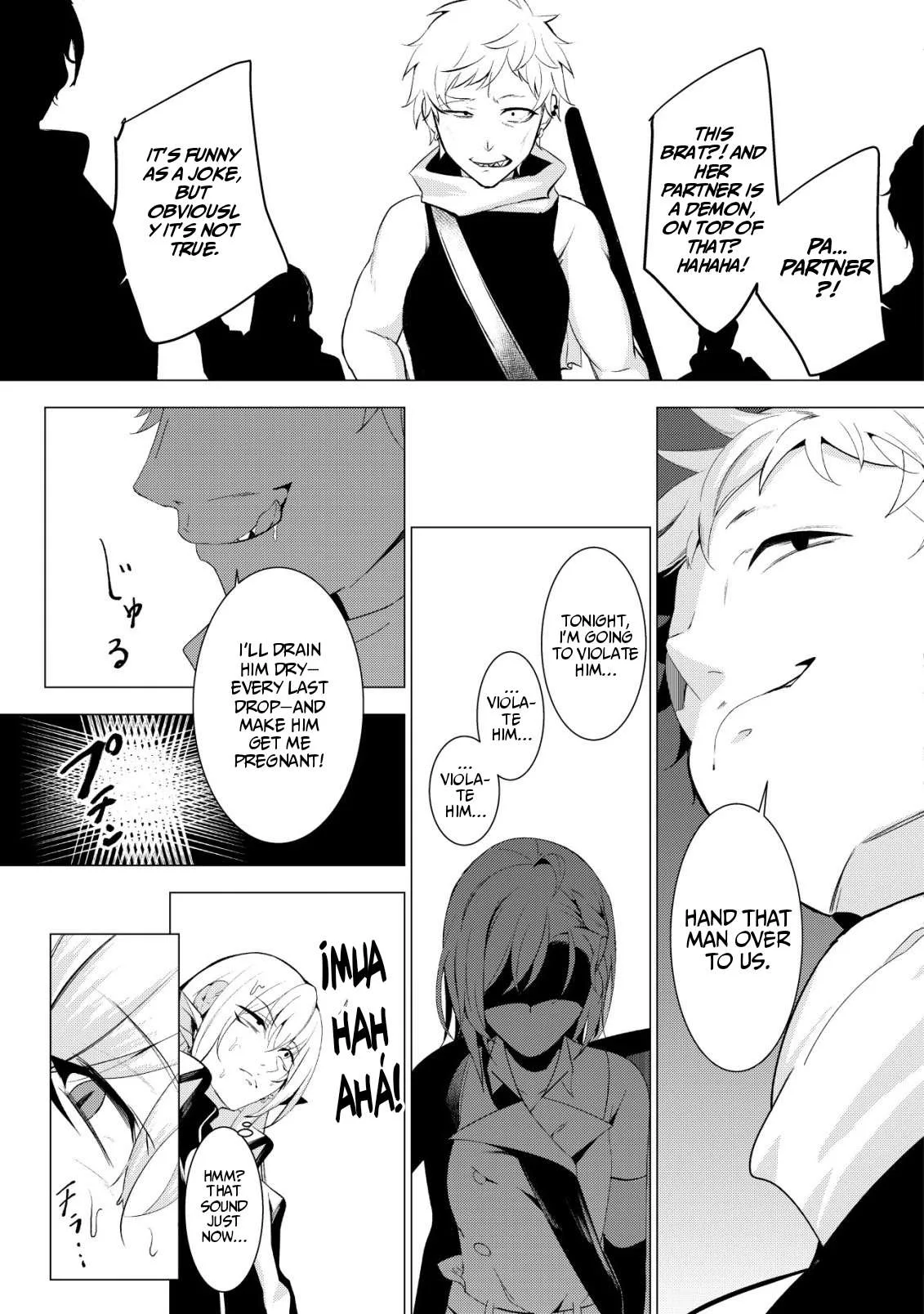 The Demon King Who Joked About Wooing the Female Heroes, Only to Be Abducted and Forced Into a Newlywed Life Chapter 4 page 8