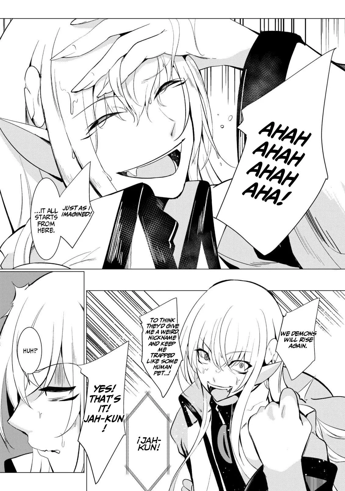 The Demon King Who Joked About Wooing the Female Heroes, Only to Be Abducted and Forced Into a Newlywed Life Chapter 4 page 23