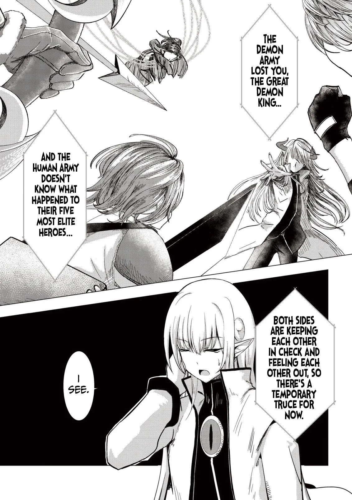 The Demon King Who Joked About Wooing the Female Heroes, Only to Be Abducted and Forced Into a Newlywed Life Chapter 7 page 6