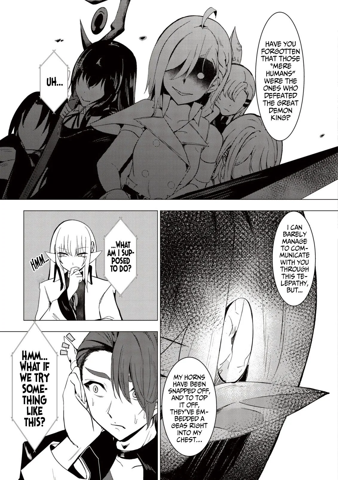 The Demon King Who Joked About Wooing the Female Heroes, Only to Be Abducted and Forced Into a Newlywed Life Chapter 7 page 13
