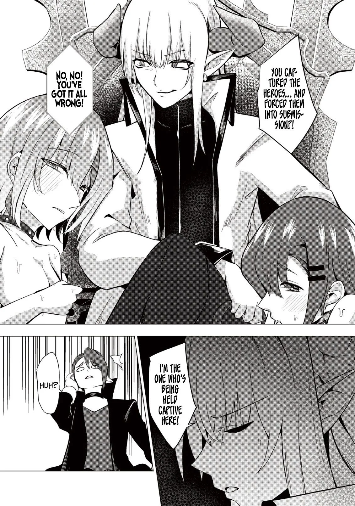 The Demon King Who Joked About Wooing the Female Heroes, Only to Be Abducted and Forced Into a Newlywed Life Chapter 7 page 8