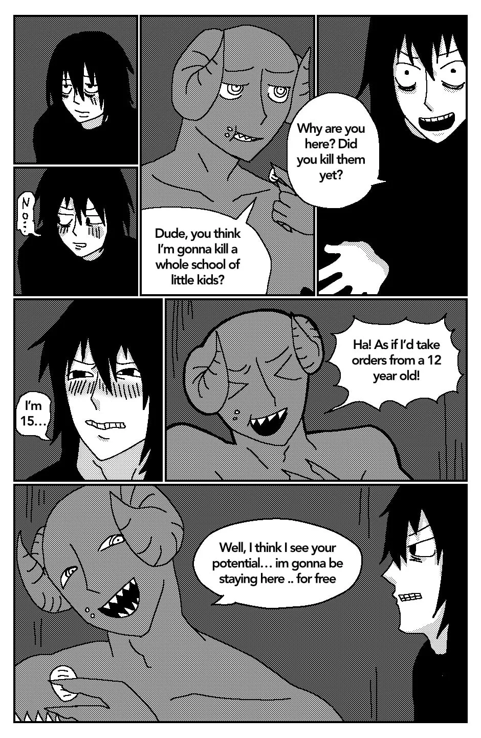 The Devil Is a Freeloader Chapter 1 page 7