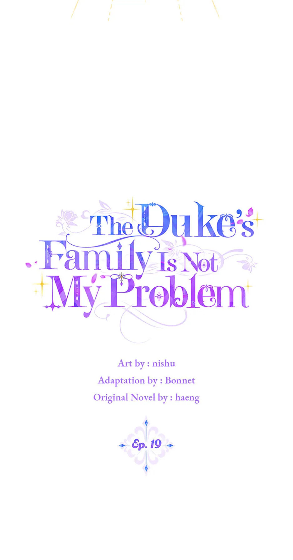 The Duke's Family Is Not My Problem Chapter 19 page 68