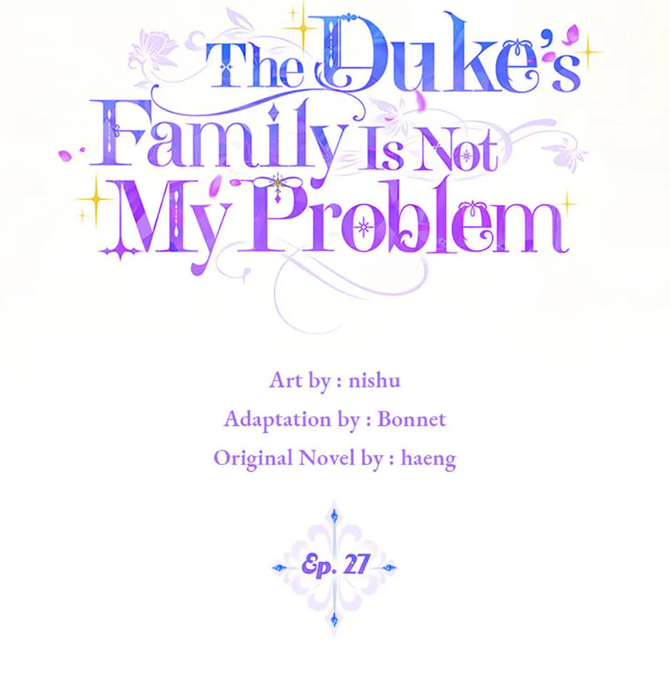 The Duke's Family Is Not My Problem Chapter 27 page 63