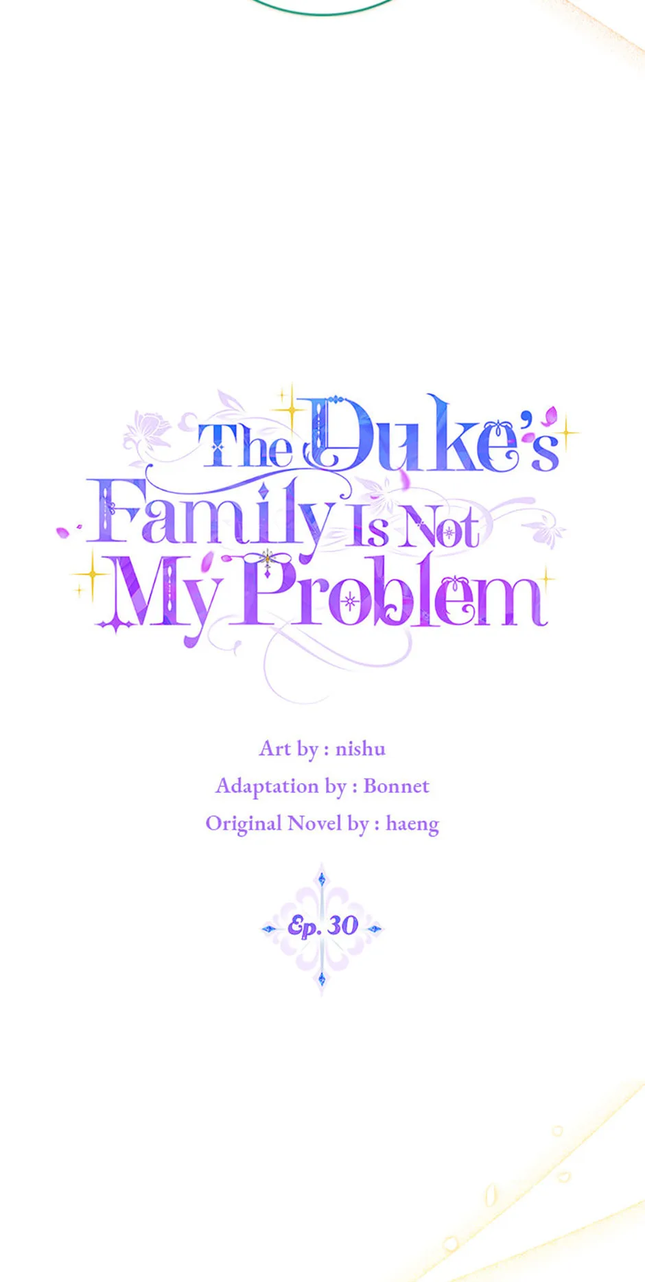 The Duke's Family Is Not My Problem Chapter 30 page 7