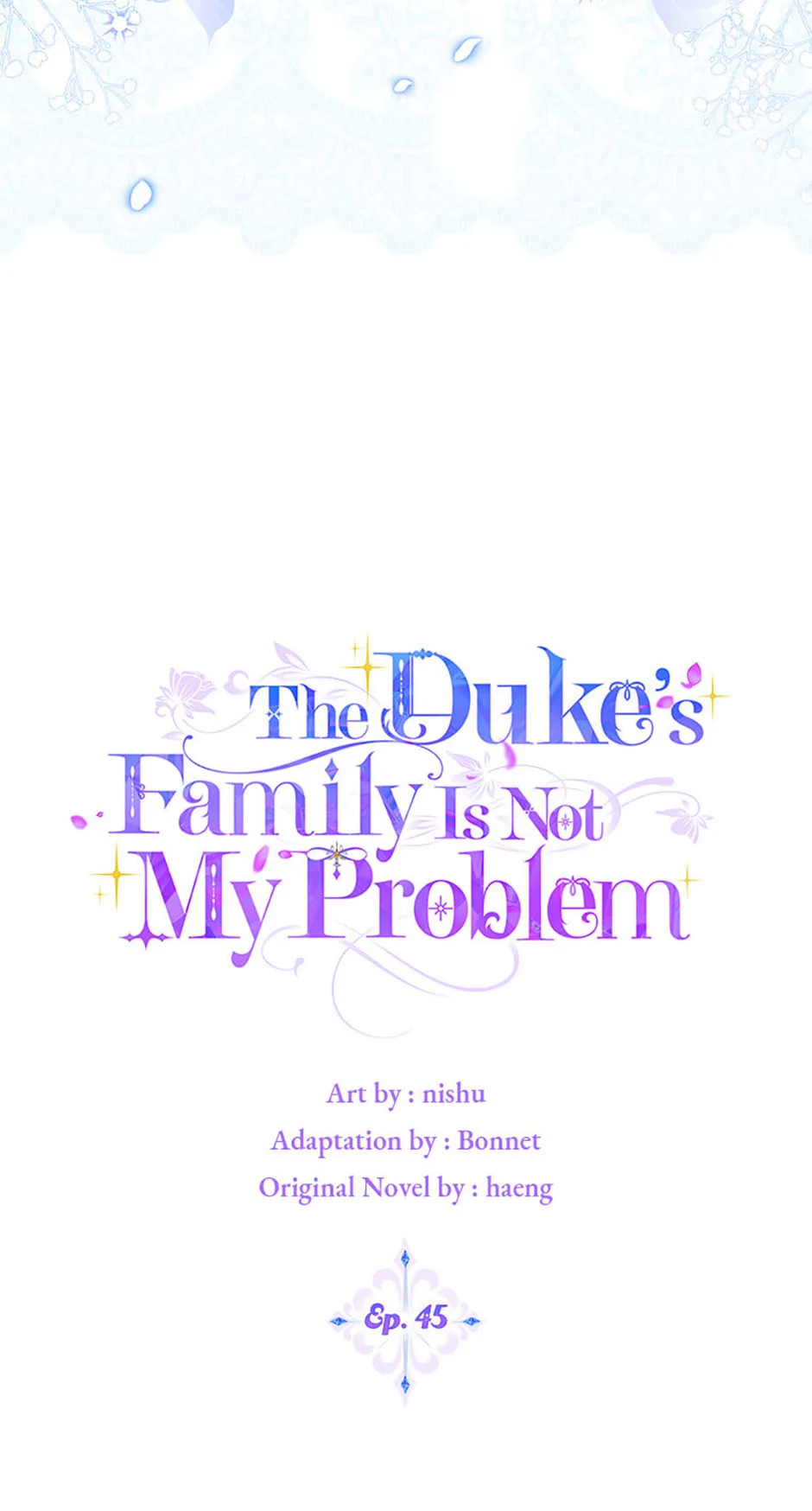 The Duke's Family Is Not My Problem Chapter 45 page 86