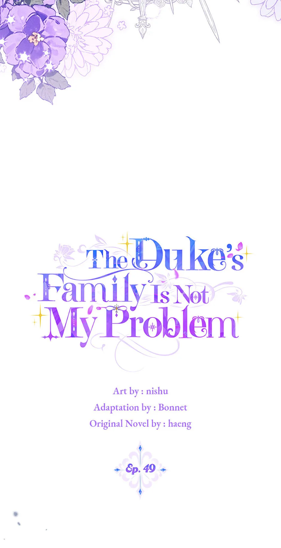 The Duke's Family Is Not My Problem Chapter 49 page 45
