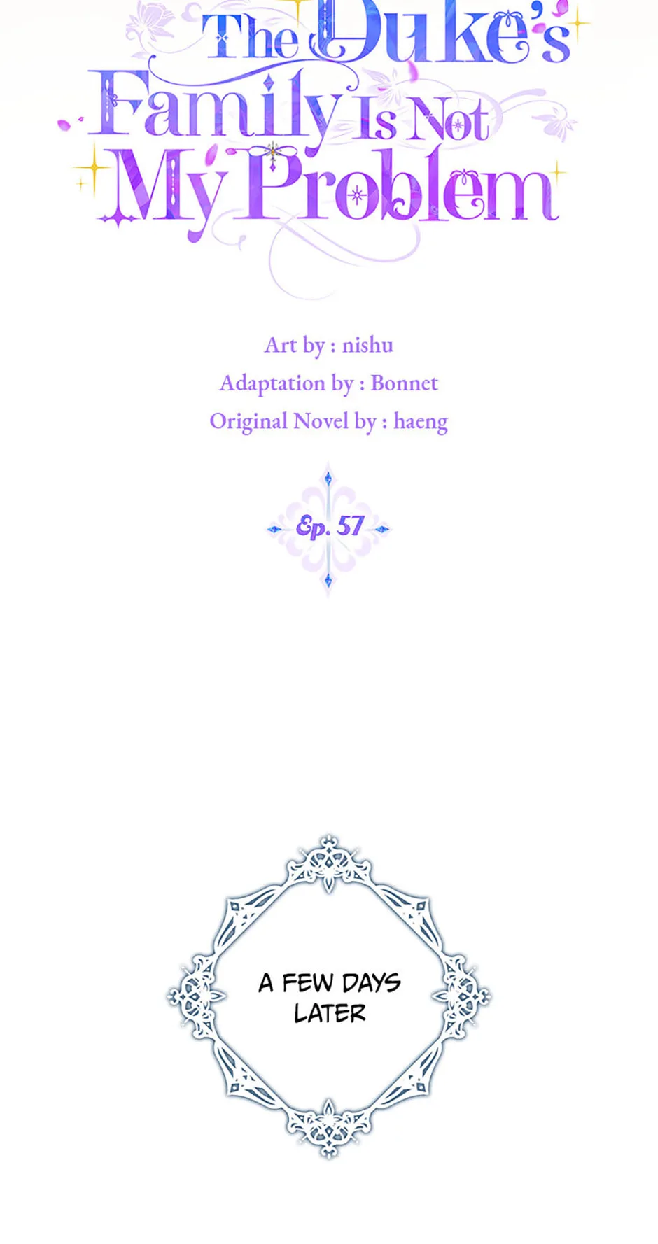 The Duke's Family Is Not My Problem Chapter 57 page 94