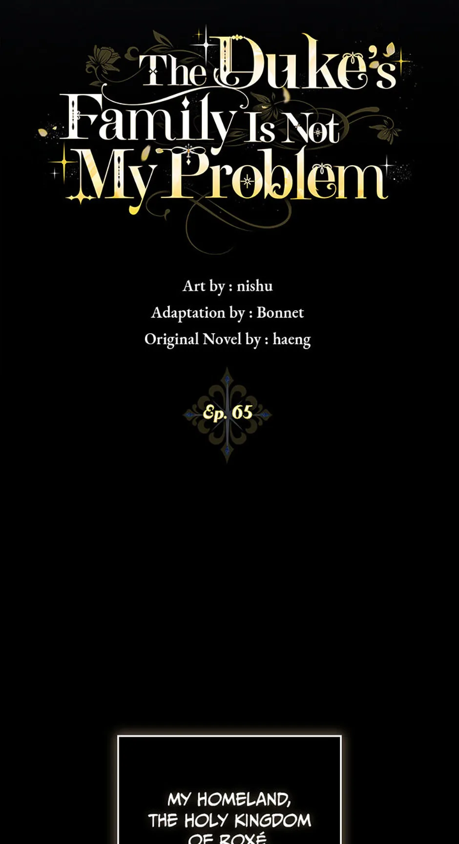 The Duke's Family Is Not My Problem Chapter 65 page 35