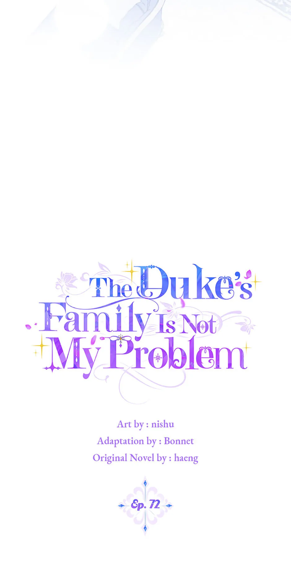 The Duke's Family Is Not My Problem Chapter 72 page 20