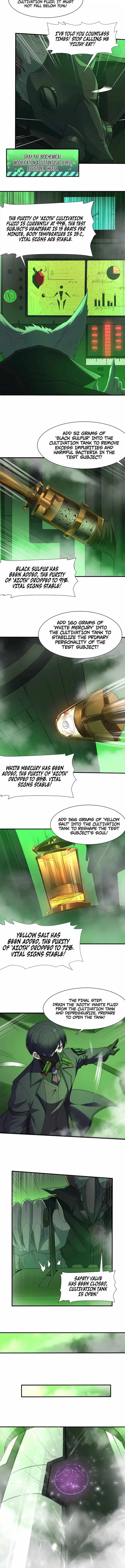 The Evil Alchemist Can't Handle His Own Experiment Chapter 1 page 3