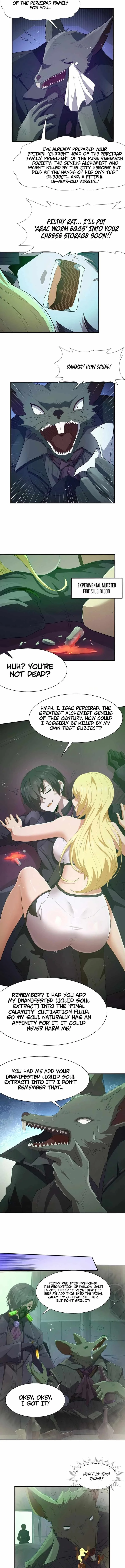 The Evil Alchemist Can't Handle His Own Experiment Chapter 1 page 7