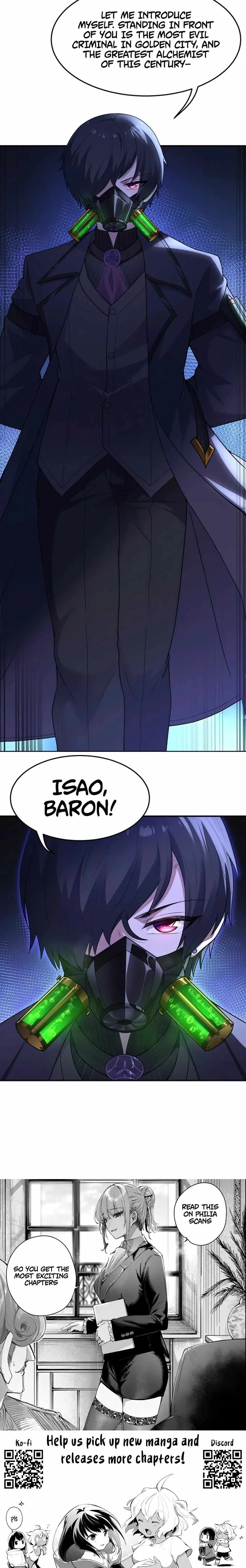 The Evil Alchemist Can't Handle His Own Experiment Chapter 2 page 9