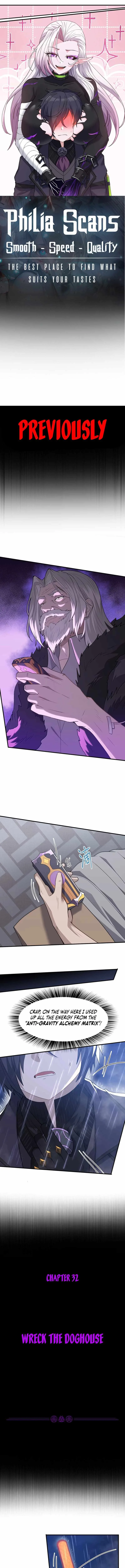 The Evil Alchemist Can't Handle His Own Experiment Chapter 32 page 1