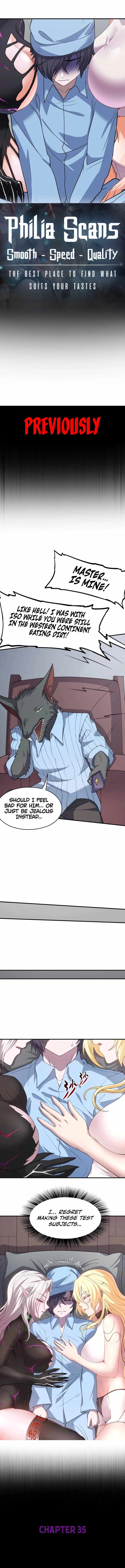 The Evil Alchemist Can't Handle His Own Experiment Chapter 35 page 1