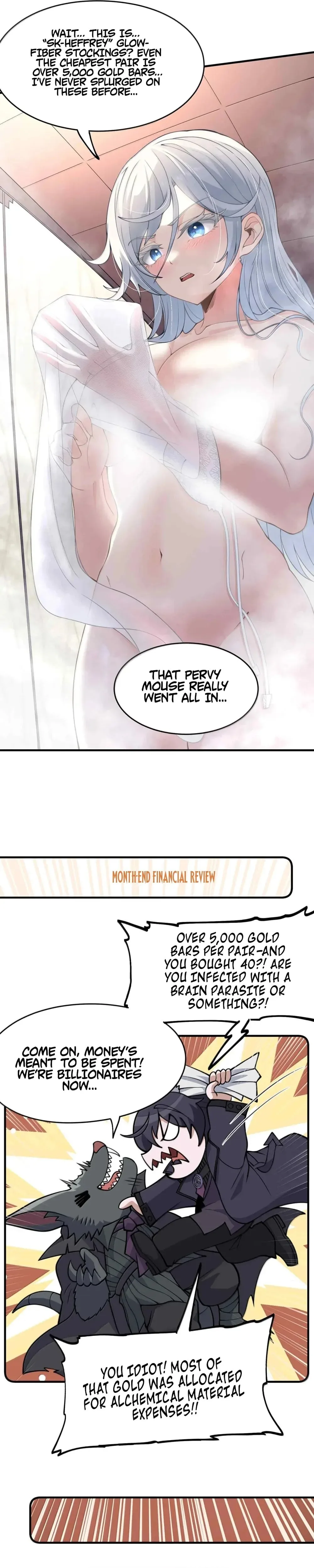 The Evil Alchemist Can't Handle His Own Experiment Chapter 42 page 21