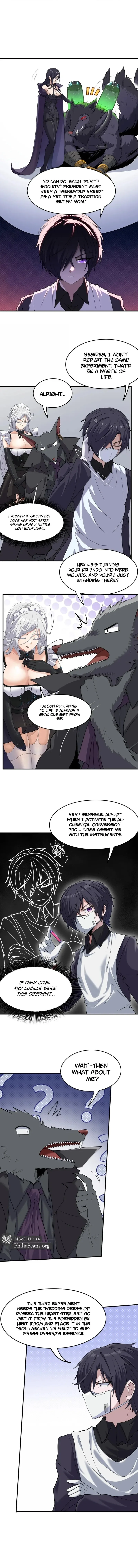 The Evil Alchemist Can't Handle His Own Experiment Chapter 43 page 8