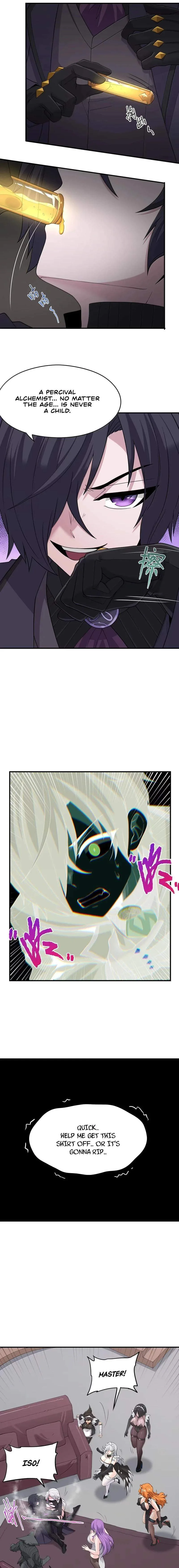 The Evil Alchemist Can't Handle His Own Experiment Chapter 62 page 9