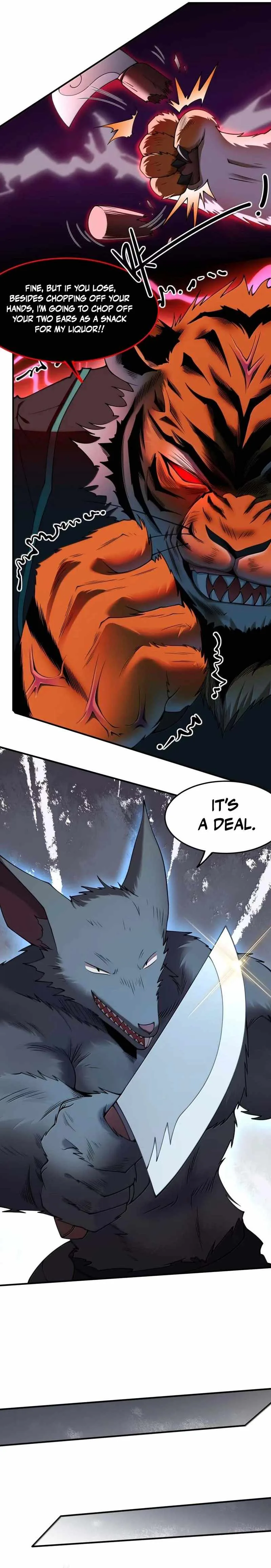The Evil Alchemist Can't Handle His Own Experiment Chapter 76 page 9
