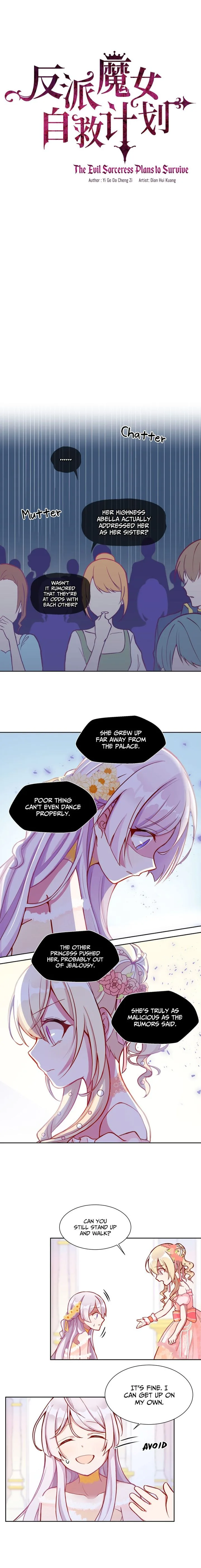 The Evil Sorceress Plans to Survive! Chapter 10 page 2